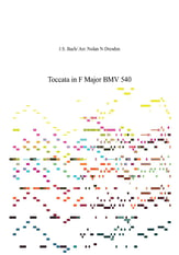 Toccata in F Major, BMV 540 Concert Band sheet music cover